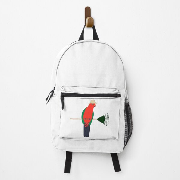 Item preview, Australian King Parrot Gardener on White designed and sold by Digitaldingo.