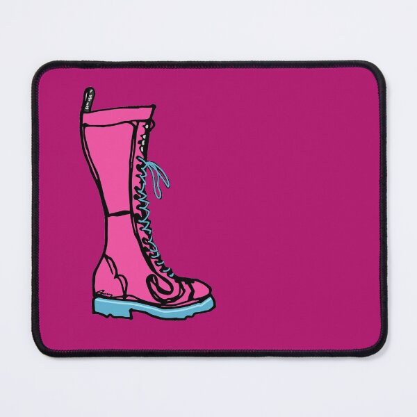 Item preview, Fluevog Zachary Boot Pink designed and sold by anne m bray.