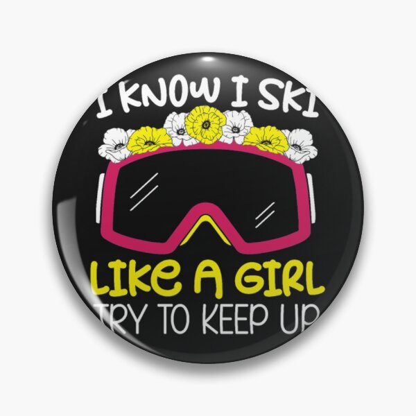 Item preview, Ski girl trying to keep up designed and sold by ClamenTaon.