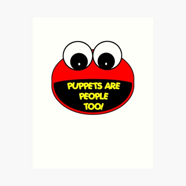 Item preview, Puppets Are People Too! designed and sold by tuffkitty.