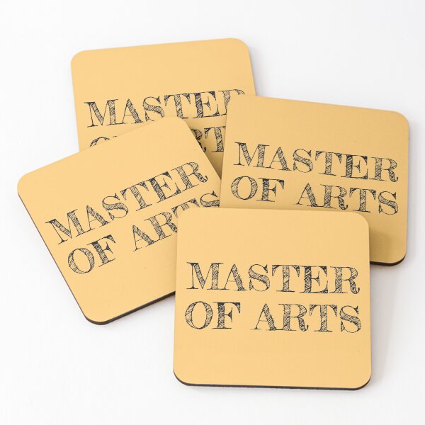 Item preview,  University Master of Arts Sketch Text Style designed and sold by SarahJisri.