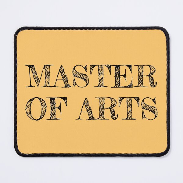 Item preview, University Master of Arts Sketch Text Style designed and sold by SarahJisri.