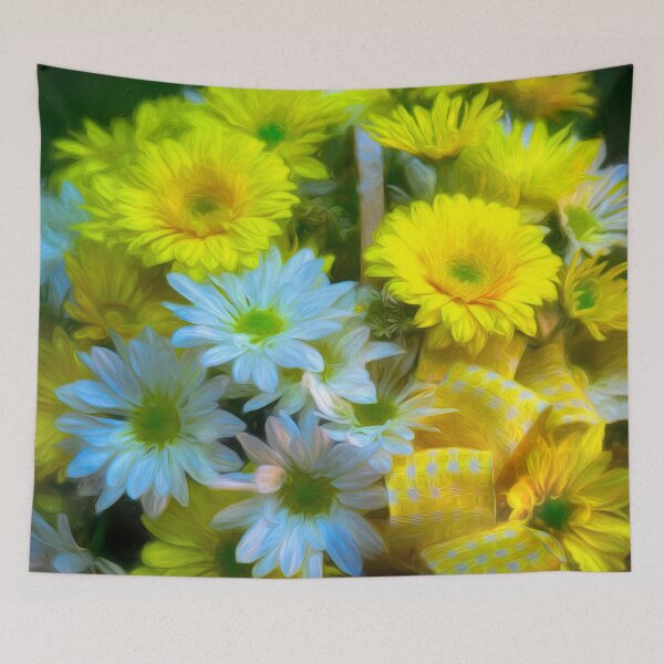 Item preview, Basket of Daisies designed and sold by Kathy Weaver.