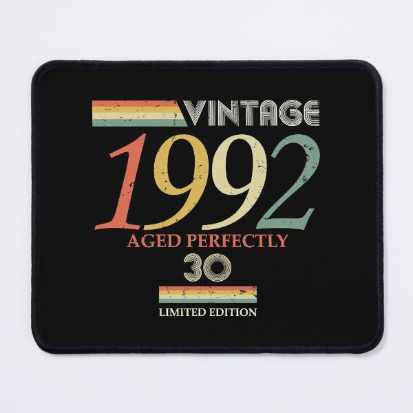 Item preview, Vintage 1992, 30th Birthday Aged Perfectly Gift designed and sold by RicardoTito.