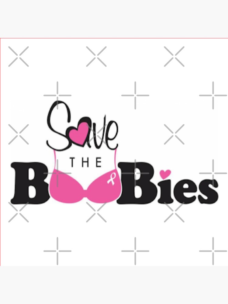 Save The Boobies stickers