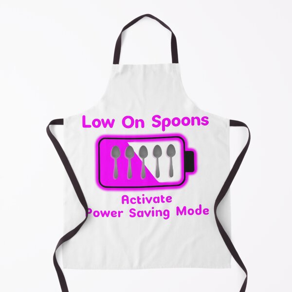 Item preview, Low On Spoons: Activating Power Saving Mode designed and sold by EmyBeeDesigns.