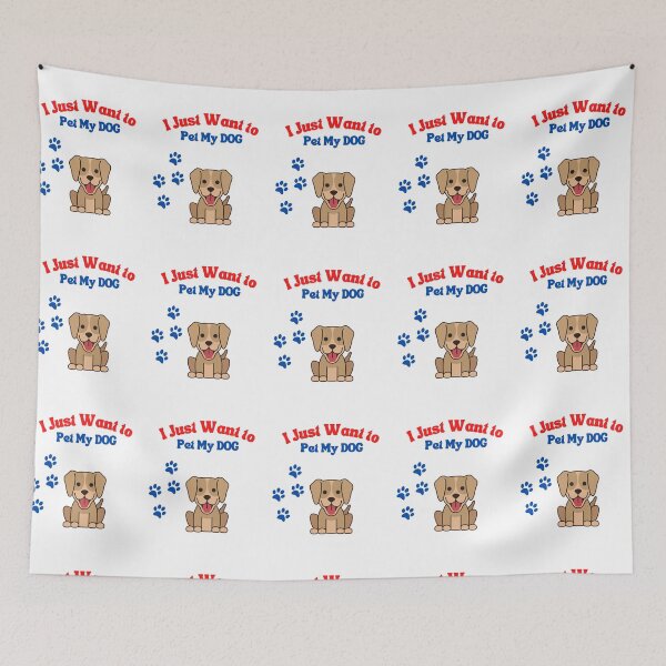 Item preview, I Just Want To Pet My Dog designed and sold by westenfield.