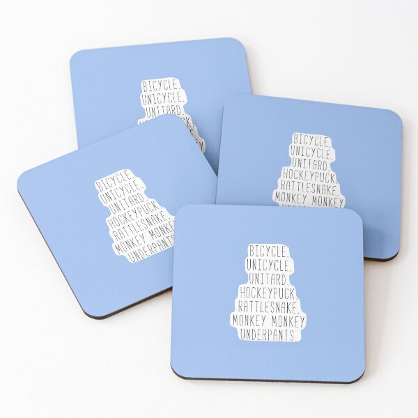 Item preview, Monkey Monkey Underpants Fan Quote Sticker designed and sold by ChristianScharm.