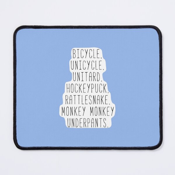 Item preview, Monkey Monkey Underpants Fan Quote Sticker designed and sold by ChristianScharm.