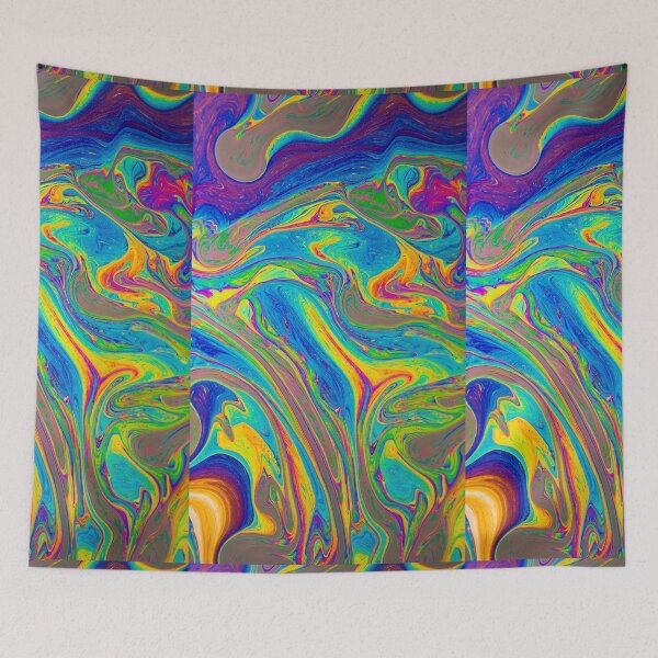 Item preview, Neon Rainbow Swirls designed and sold by newburyboutique.