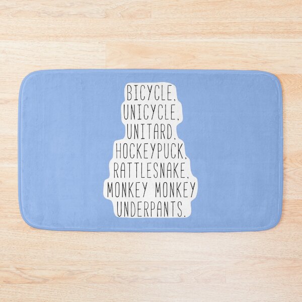 Item preview, Monkey Monkey Underpants Fan Quote Sticker designed and sold by ChristianScharm.