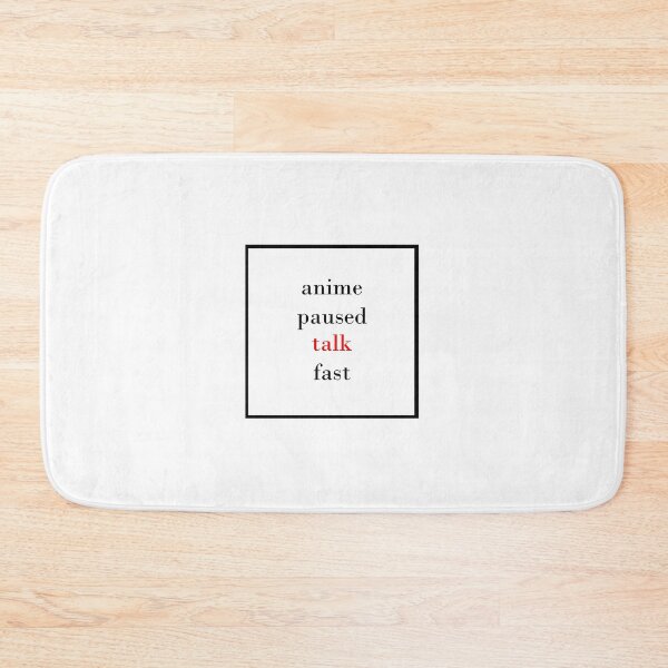 Item preview, anime paused talk fast	 designed and sold by youssef baala.