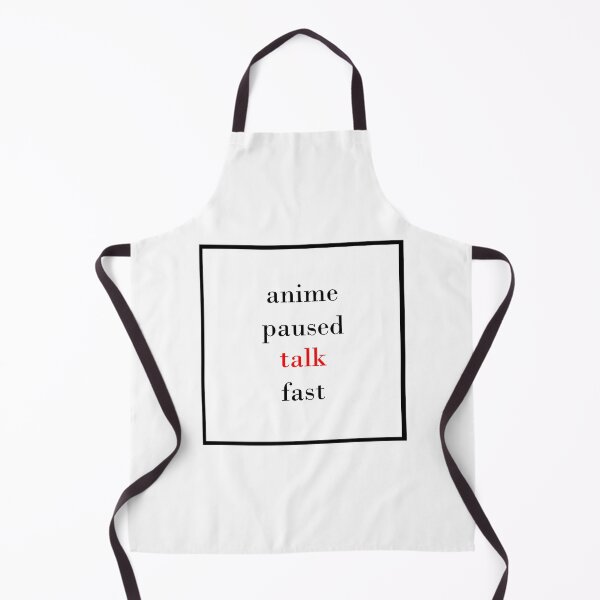 Item preview, anime paused talk fast designed and sold by youssef baala.