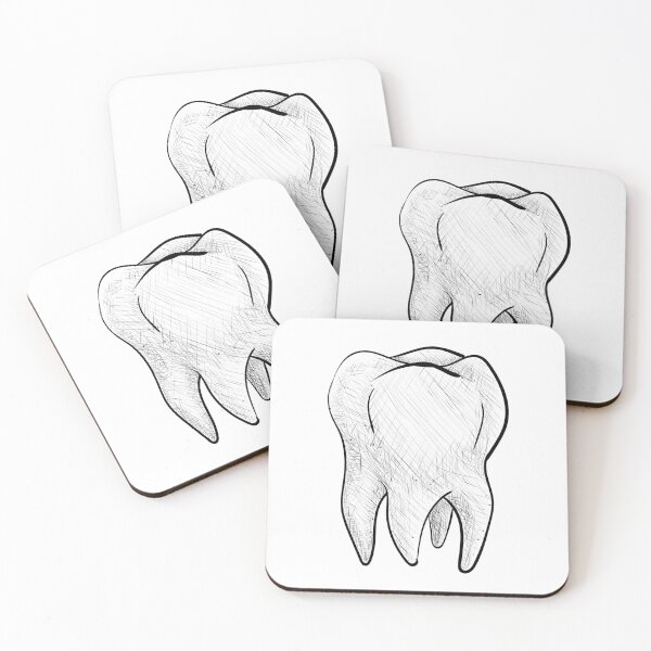 Item preview, Tooth Instruments Dental Office Teeth Dental Mirror Dentists Toothbrush Dental Hygienists Dental Assistants Stickers designed and sold by Dr.YesOrNo.