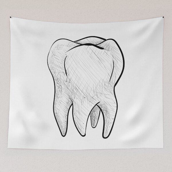 Item preview, Tooth Instruments Dental Office Teeth Dental Mirror Dentists Toothbrush Dental Hygienists Dental Assistants Stickers designed and sold by Dr.YesOrNo.