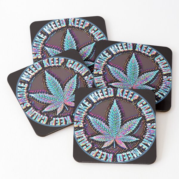 Item preview, KEEP CALM SMOKE WEED Cannatees designed and sold by jmed70.