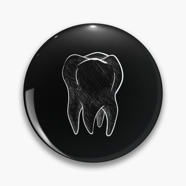 Item preview, White Tooth Instruments Dental Office Teeth Dental Mirror Dentists Toothbrush Dental Hygienists Dental Assistants Stickers designed and sold by Dr.YesOrNo.