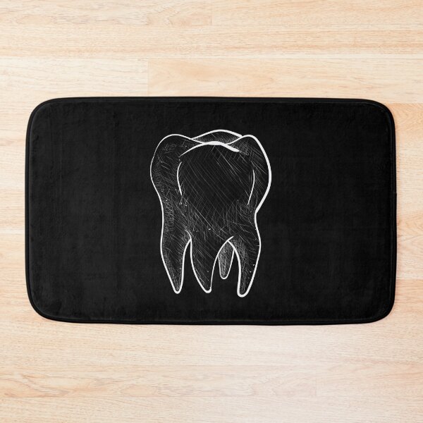 Item preview, White Tooth Instruments Dental Office Teeth Dental Mirror Dentists Toothbrush Dental Hygienists Dental Assistants Stickers designed and sold by Dr.YesOrNo.