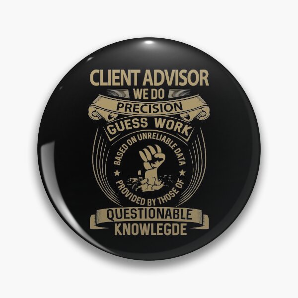 Item preview, Client Advisor T Shirt - We Do Precision Job Gift Item Tee designed and sold by paneczkopat.