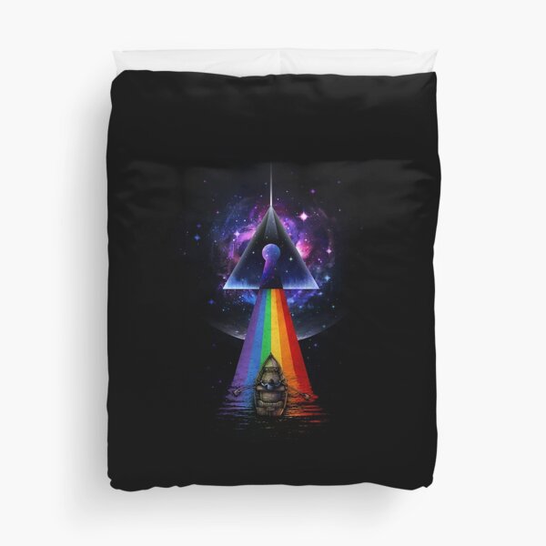 The Dark Side of the Mystery Duvet Cover