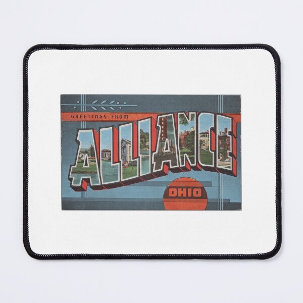 Item preview, Postcard Greetings from Alliance Ohio  designed and sold by KiwiHola.