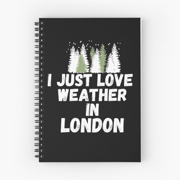Item preview, i just love weather in london designed and sold by salahnewdesign.