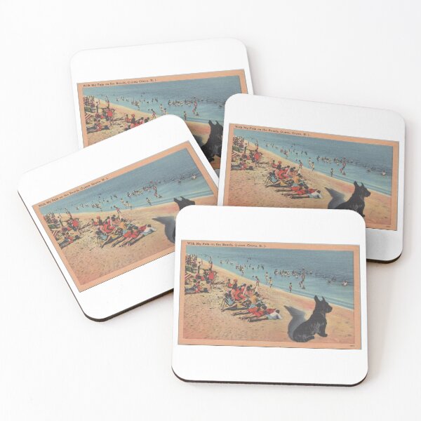 Item preview, Postcard With My Pals on the Beach Ocean Grove New Jersey designed and sold by KiwiHola.
