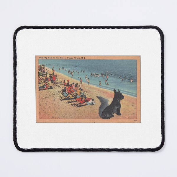 Item preview, Postcard With My Pals on the Beach Ocean Grove New Jersey designed and sold by KiwiHola.