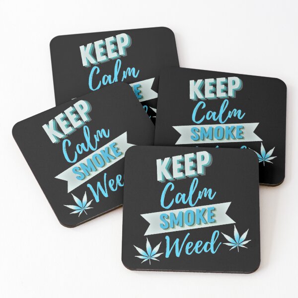 Item preview, KEEP CALM SMOKE WEED Cannatees designed and sold by jmed70.