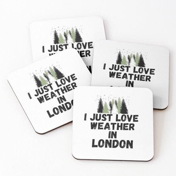 Item preview,  i just love weather in london designed and sold by salahnewdesign.