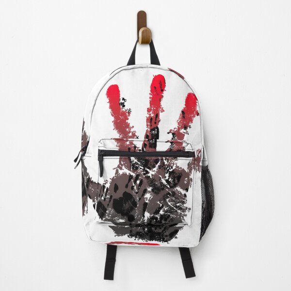 Item preview, Red and Black Hand Print Gradient in Hand Print (white background) designed and sold by MptR.