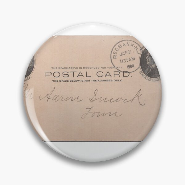 Item preview, Early Postcard From 1904 Postal Mark Red Bank NJ  designed and sold by KiwiHola.