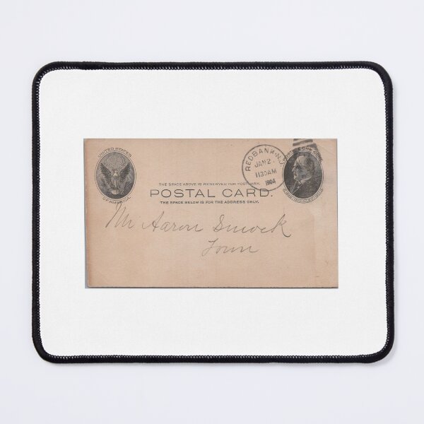 Item preview, Early Postcard From 1904 Postal Mark Red Bank NJ  designed and sold by KiwiHola.