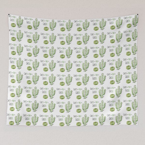 Item preview, Cacti + You = Cactus designed and sold by KitCatCards.