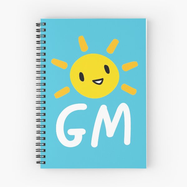 Item preview, Good Morning with Sun / GM Crypto Web3 Lover / Trader Investor Gift / ETH Ethereum NFT HODLer designed and sold by Aetha.
