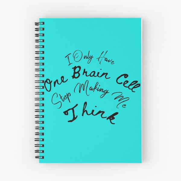 Item preview, One Brain Cell blue designed and sold by Cora Gregory.