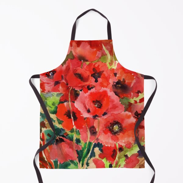 Item preview, Red Poppy Flowers designed and sold by surenart.