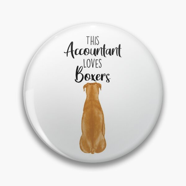 Item preview, This Accountant Loves Boxers | Light Brown designed and sold by Little Fuzz Shop.