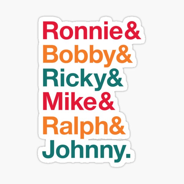 new-edition-names-ampersand-style-sticker-for-sale-by-opalime