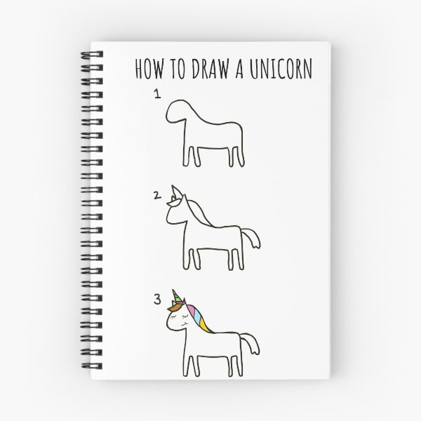 Item preview, How to draw a unicorn designed and sold by betabcreative.