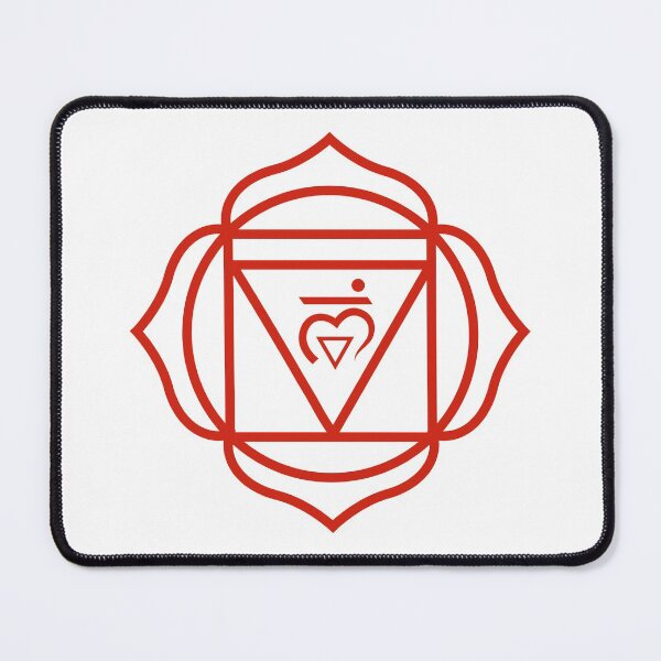 Item preview, Muladhara, Root Chakra Symbol on Vintage Paper designed and sold by Creative 1111.
