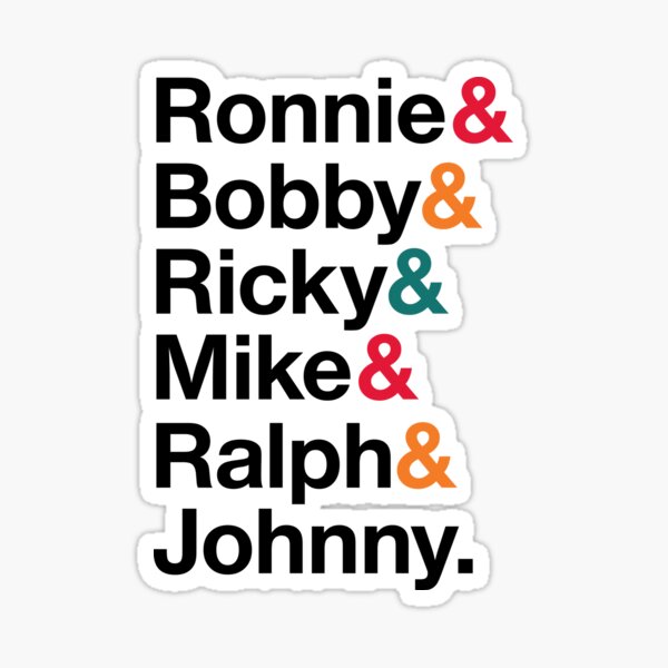 new-edition-names-ampersand-style-sticker-for-sale-by-opalime