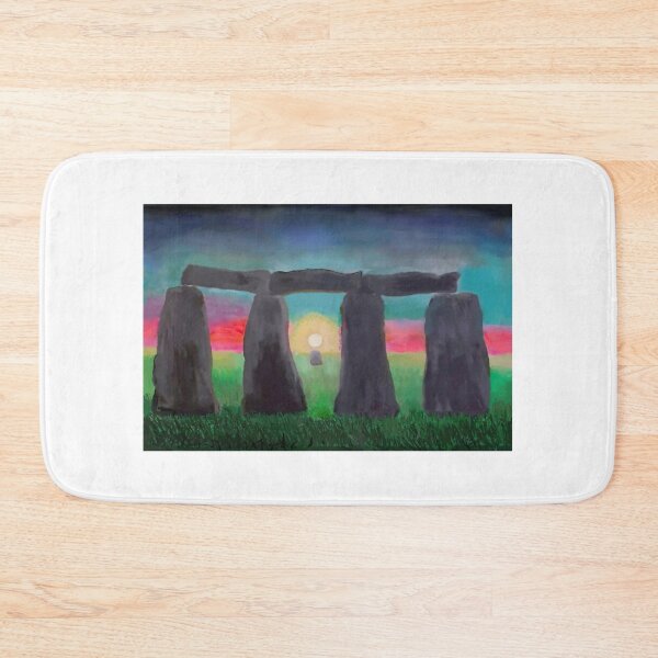Item preview, Stonehenge at sunrise on day of Summer solstice designed and sold by thalasson.