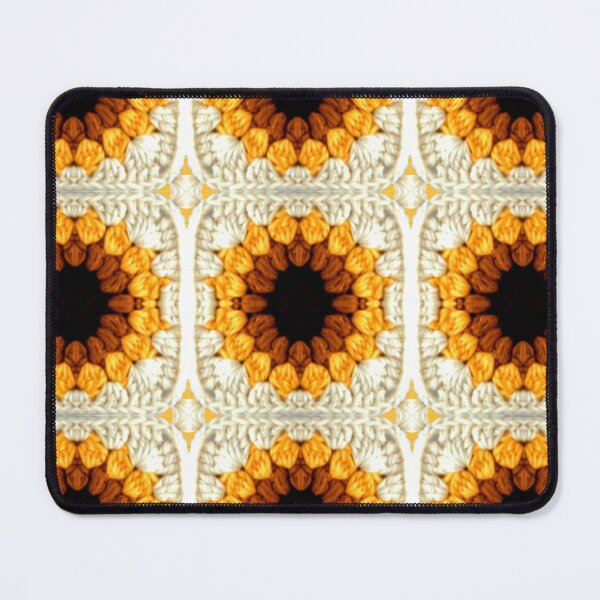 Item preview, Sunflower Crochet Granny Square Pattern  designed and sold by BrightMint.