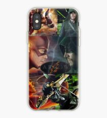 FLASH VS ARROW iPhone Case