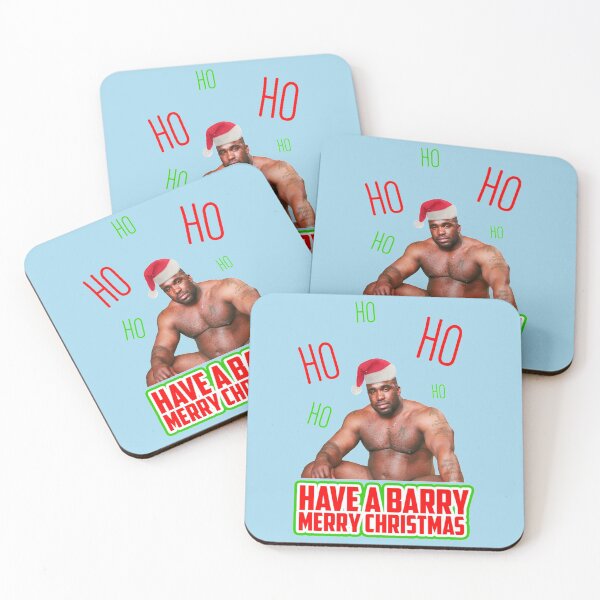 Artikelvorschau, Have A Barry Merry Christmas - Santa Barry Wood (Viral 2020) entworfen und verkauft von SirMemesALots.