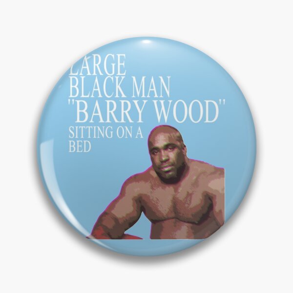 Item preview, Large Black Man BARRY W00dz_quot_   designed and sold by SirMemesALots.