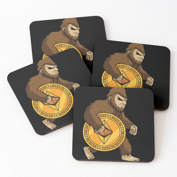 Item preview, Ethereum Bigfoot holding  designed and sold by MoohAs.