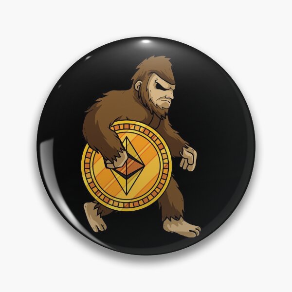 Item preview, Ethereum Bigfoot holding  designed and sold by MoohAs.