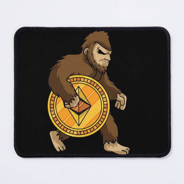 Item preview, Ethereum Bigfoot holding  designed and sold by MoohAs.